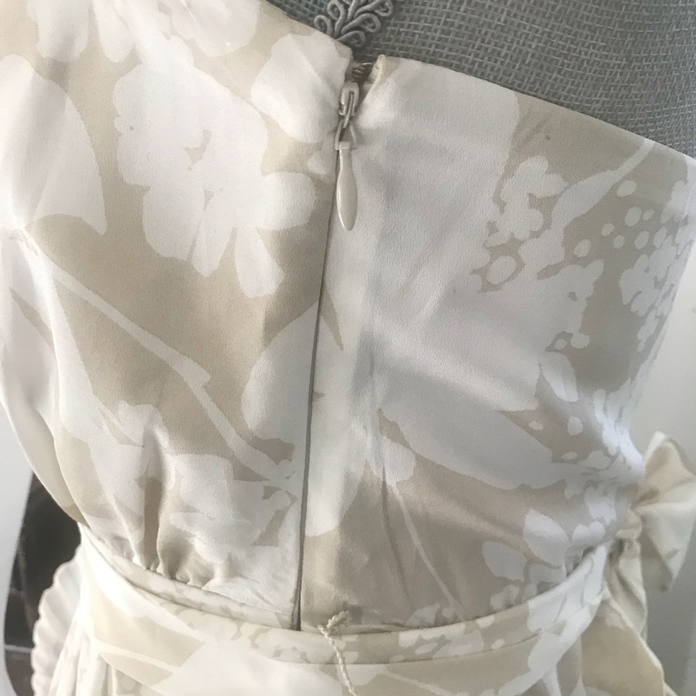 LOST IN HURRICANE IAN LOST 
Express Strapless Dress with belt - Picture 5 of 7